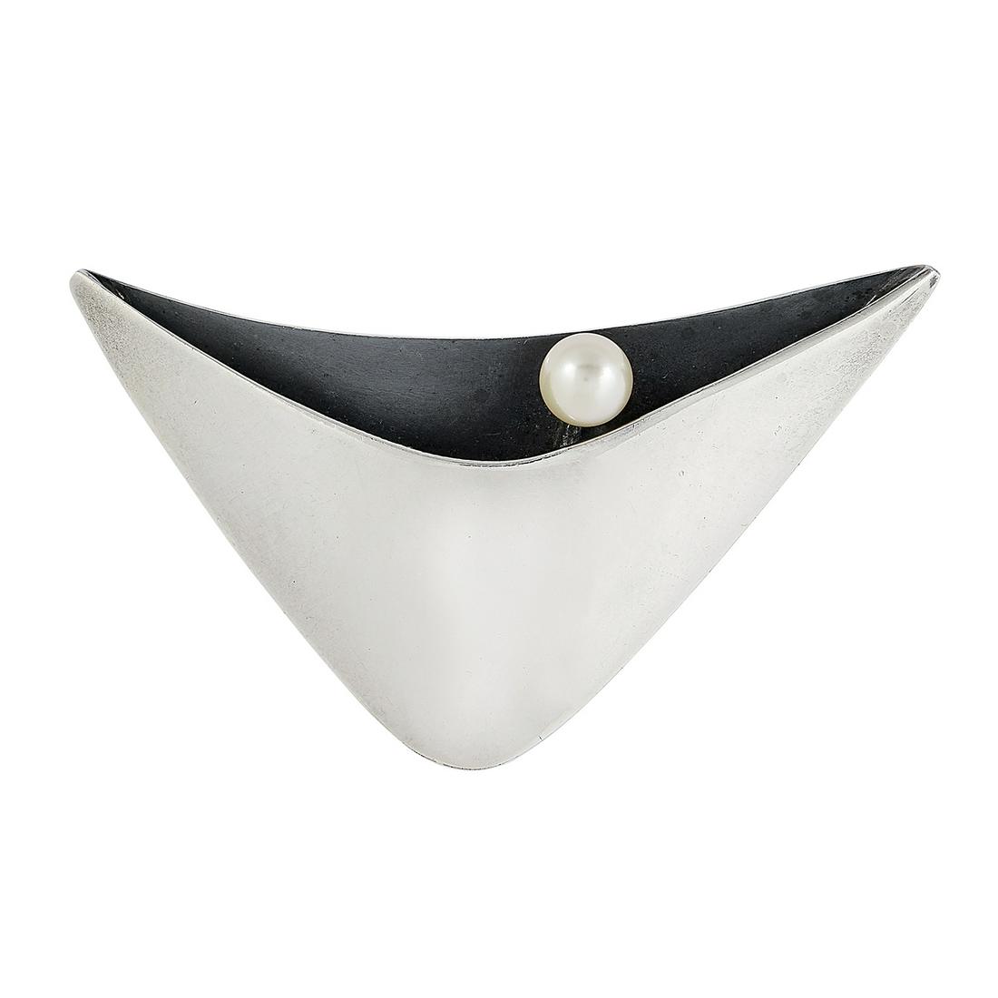 Ed Wiener modernist brooch (1 of 2)