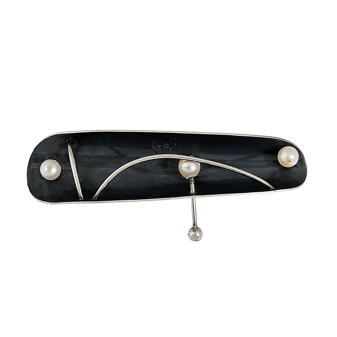 Ed Levin modernist brooch (1 of 2)