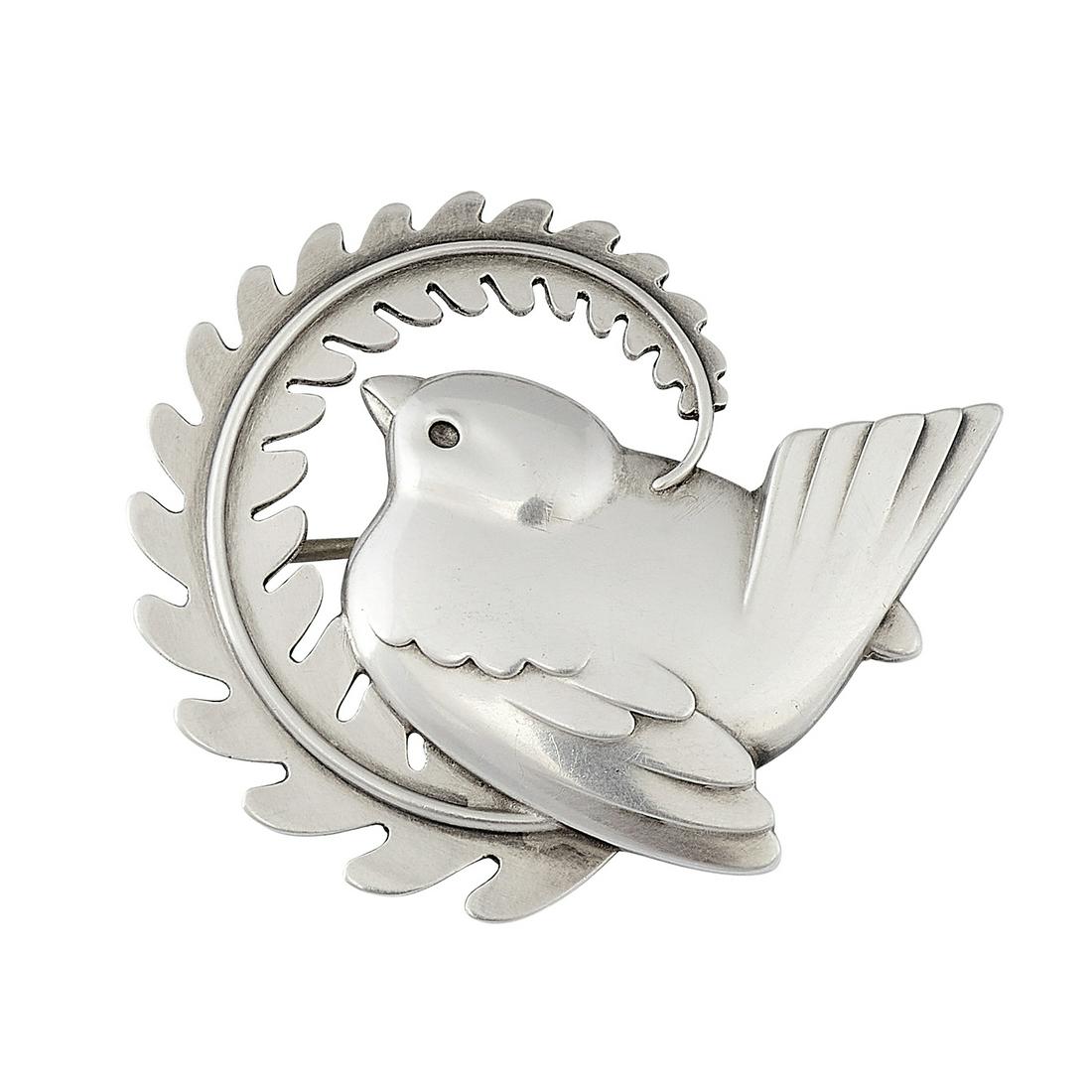 Georg Jensen, designed by Arno Malinowski, brooch (1 of 2)