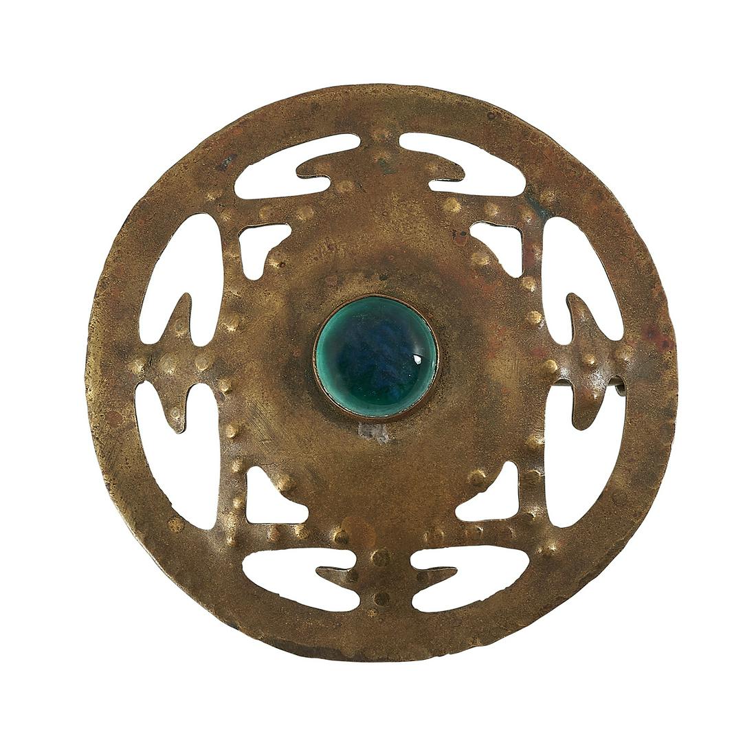 Forest Craft Guild round brooch (1 of 2)