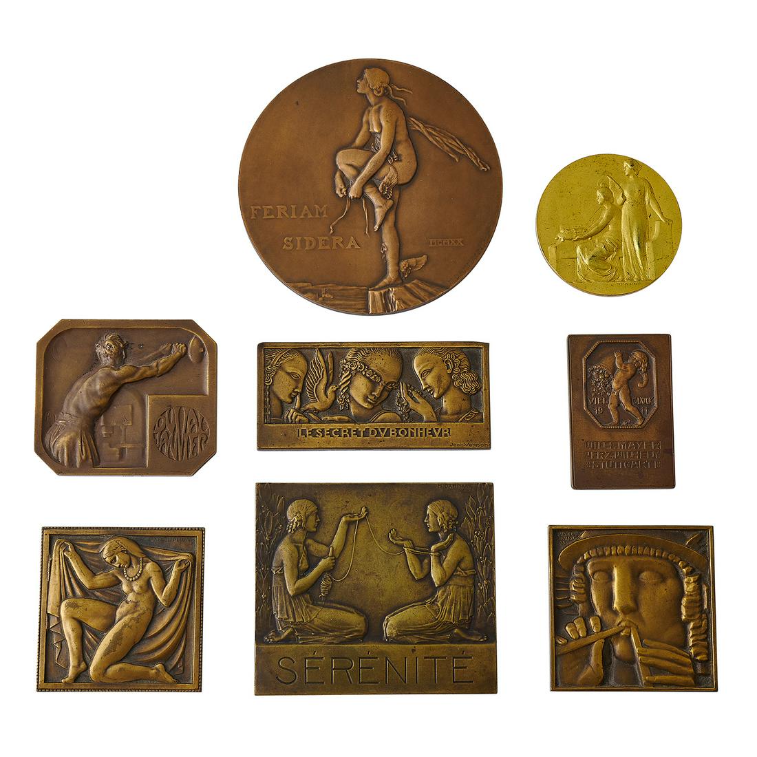 Various Makers medals and medallions, eight (1 of 2)