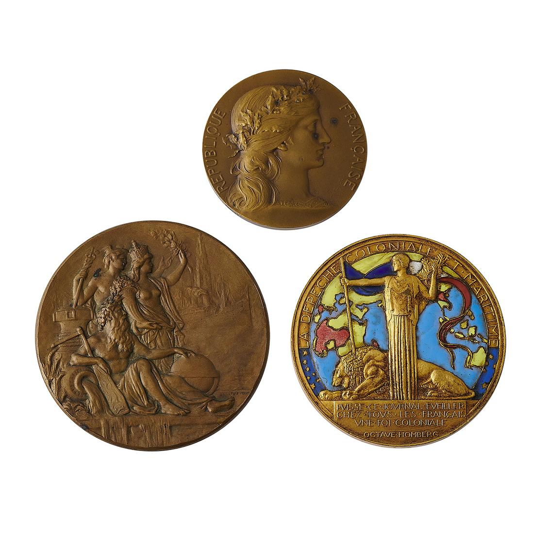 Various Makers medals and medallions, three (1 of 2)