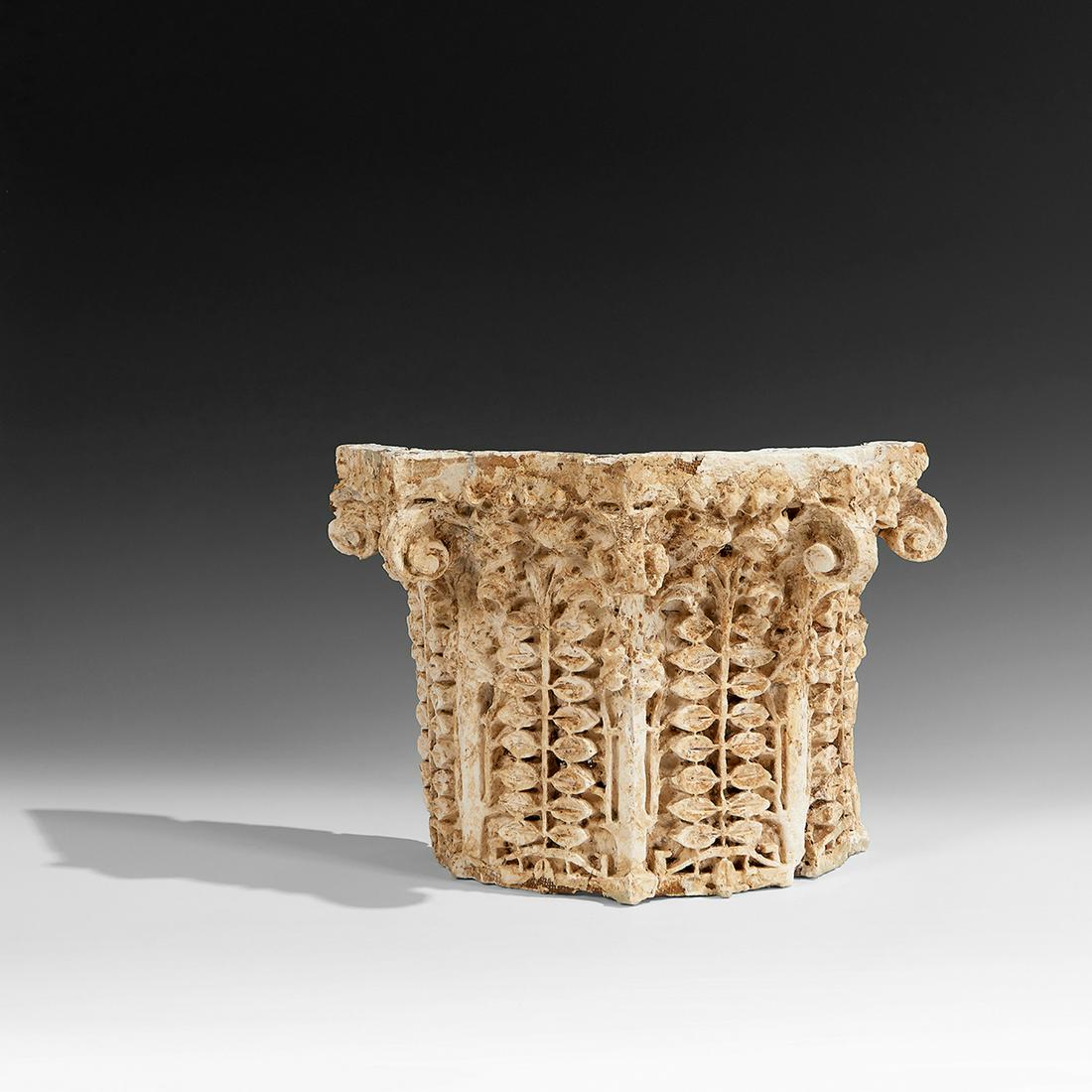 Frank Lloyd Wright capital for a colonnette (1 of 4)