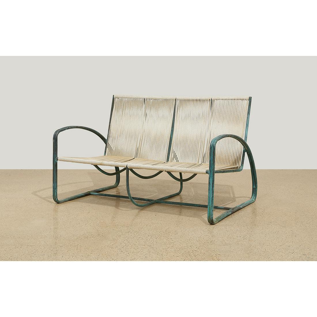 Walter Lamb for Brown Jordan settee (1 of 3)