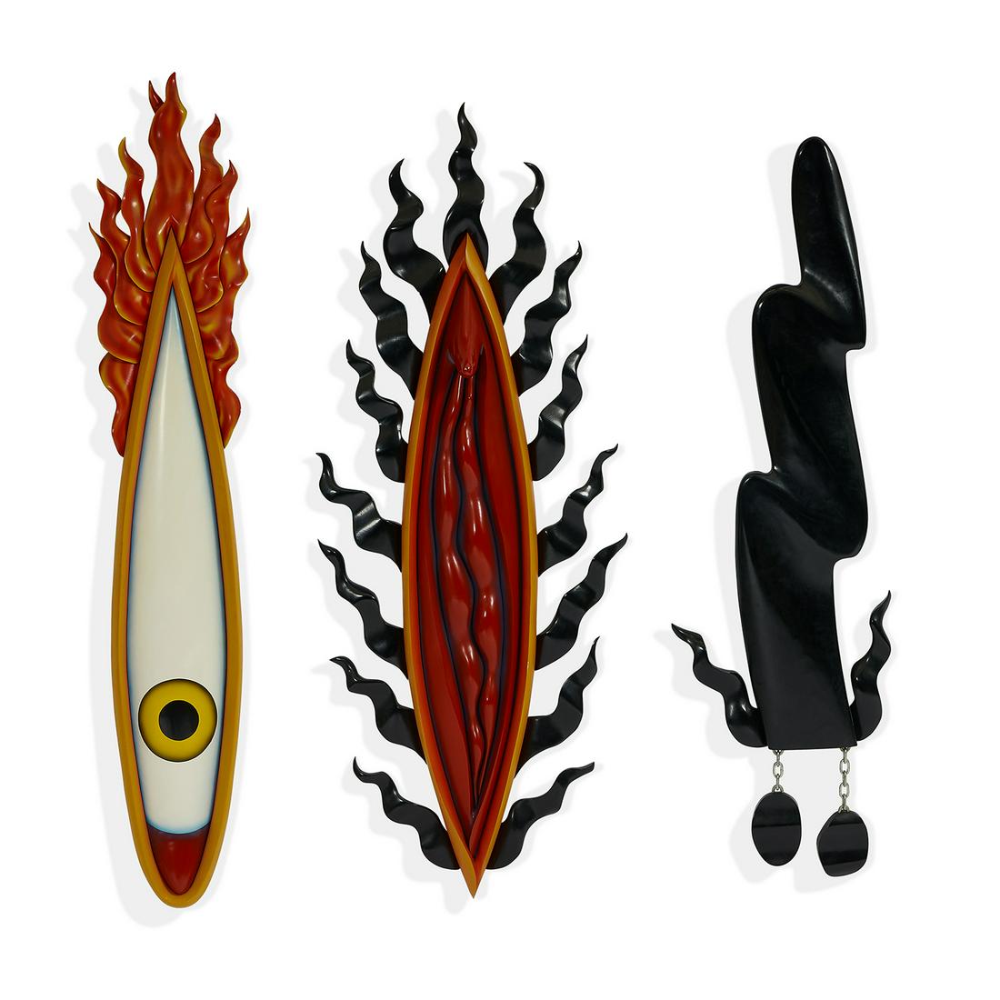 Joel Bujnowski, God, Woman, and Man (triptych) (1 of 4)