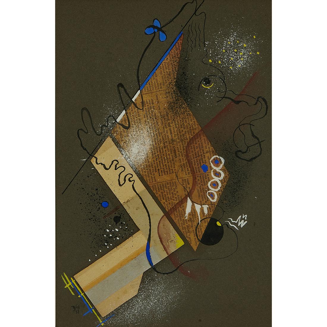 Dwinell Grant, Collage, 1937 (1 of 2)