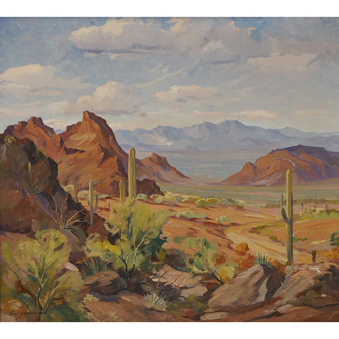 Carl Hoerman, Western Arizona (Desert Landscape) (1 of 2)