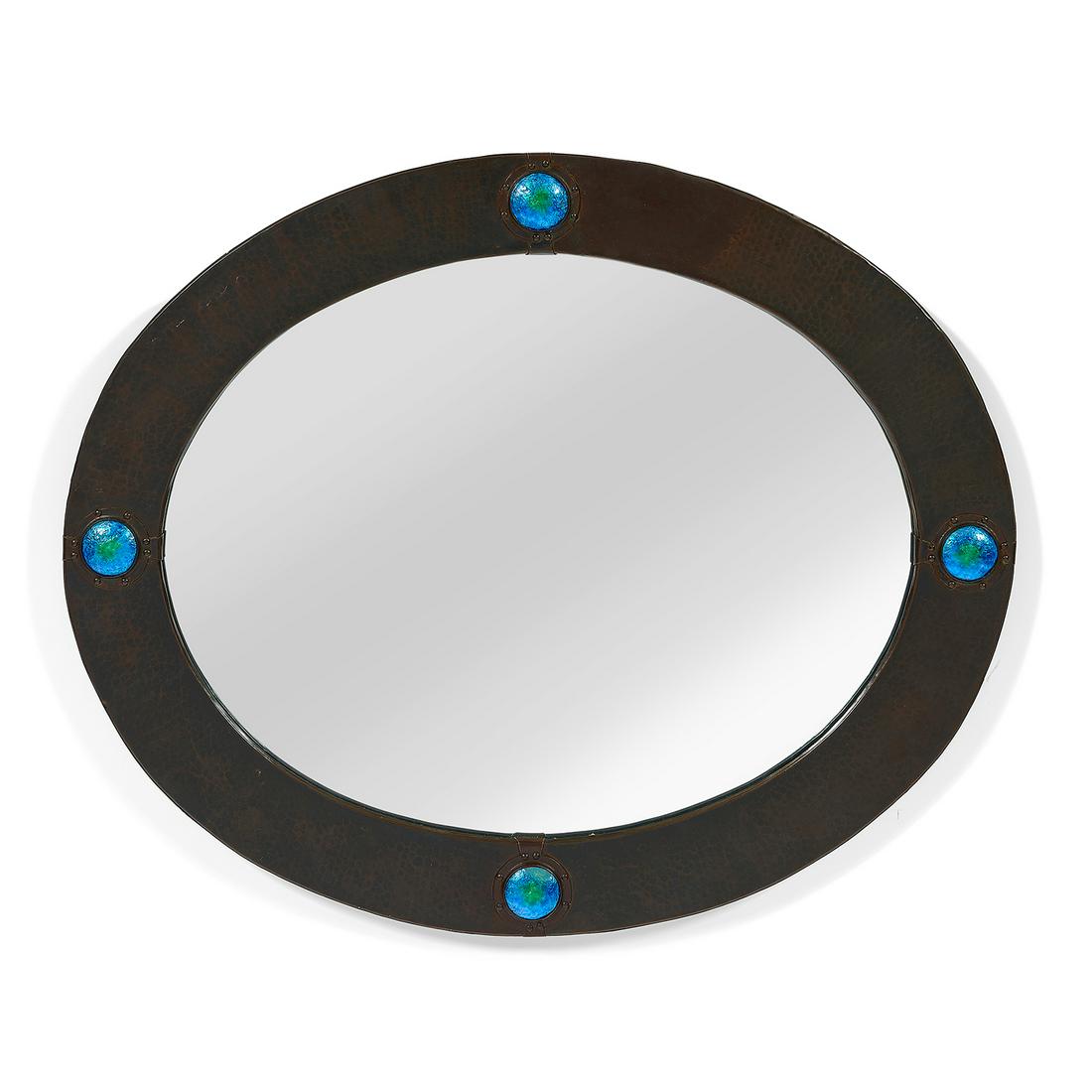 Liberty & Co. oval wall mirror (1 of 1)