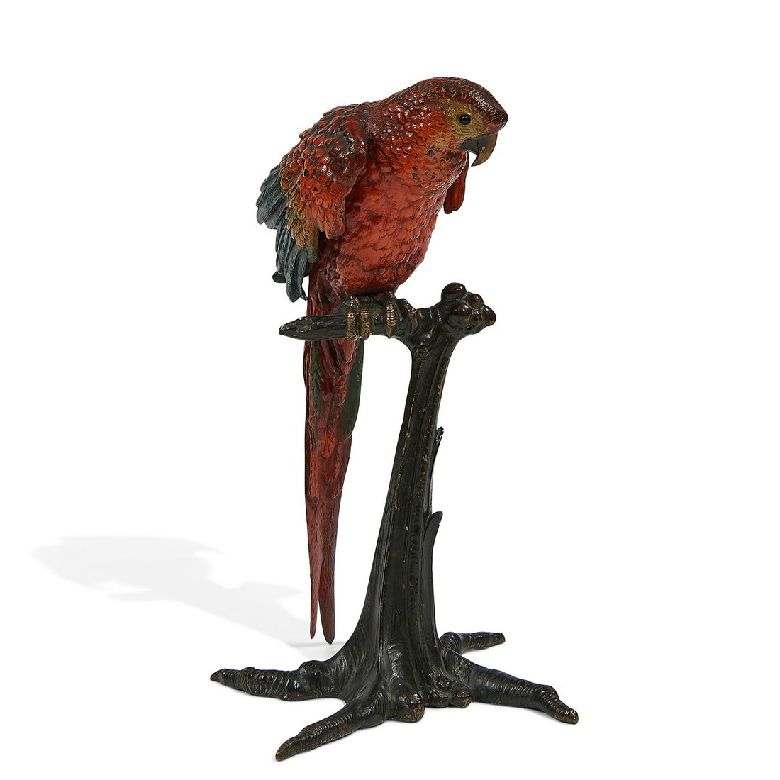 Attributed to Franz Xaver Bergmann parrot… (1 of 5)