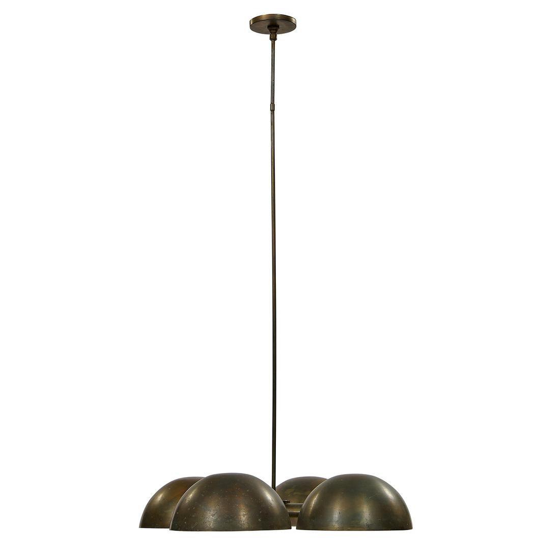 Robert Long Inc. four-light ceiling pendant (1 of 2)