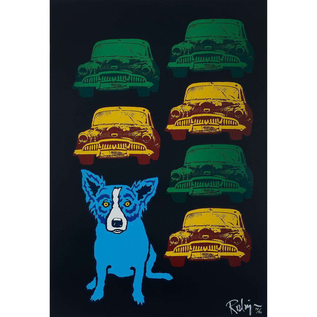 George Rodrigue, Junkyard Dog, 1993 (1 of 1)