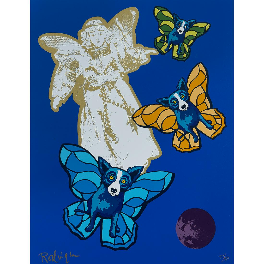 George Rodrigue, Angel Baby, 2000 (1 of 1)