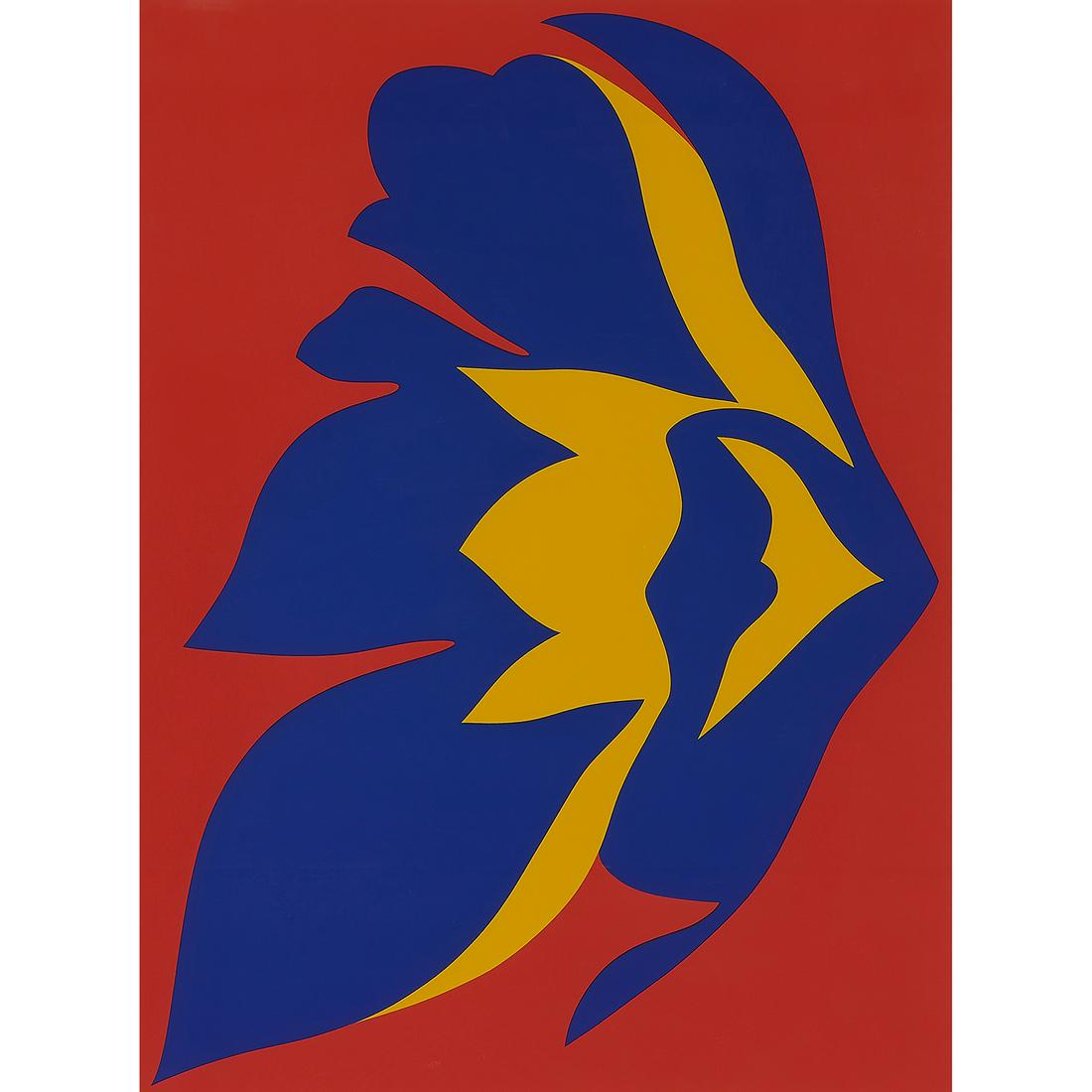 Jack Youngerman, Changes No. 8, 1970: Jack Youngerman (American, 1926-2020) Changes No. 8, 1970 color screenprint signed and numbered lower margin edition of 175 published by Pace Editions, New York, New York 34 3/4" x 26"