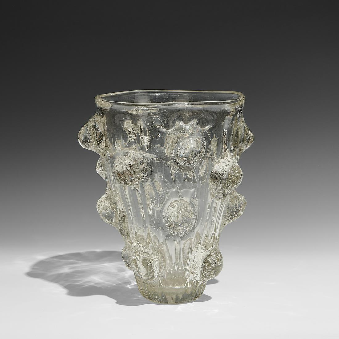 Ercole Barovier large A Mugnoni vase (1 of 4)