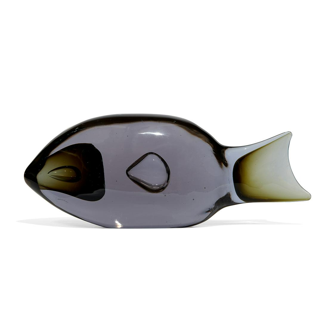Antonio Da Ros for Cenedese Sommerso glass fish (1 of 2)