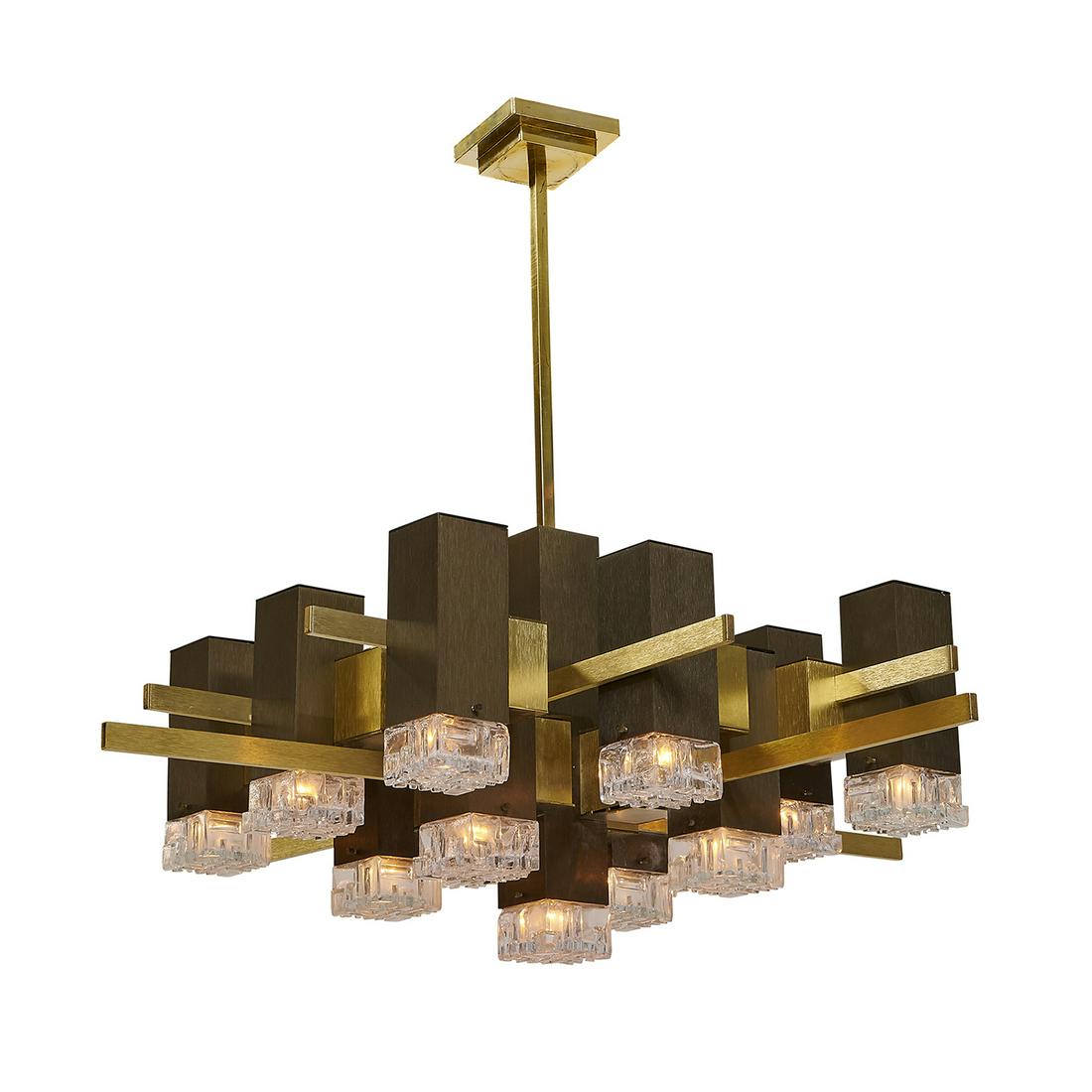 Gaetano Sciolari Cubic Chandelier (1 of 2)