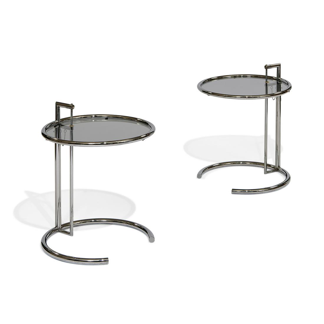 Eileen Gray for ClassiCon occasional tables, pair (1 of 1)