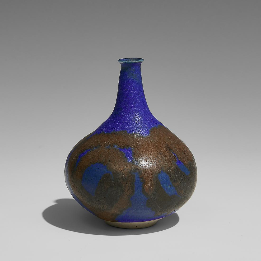 Rose Cabat Feelie vase 3"dia x 3 3/4"h (1 of 3)