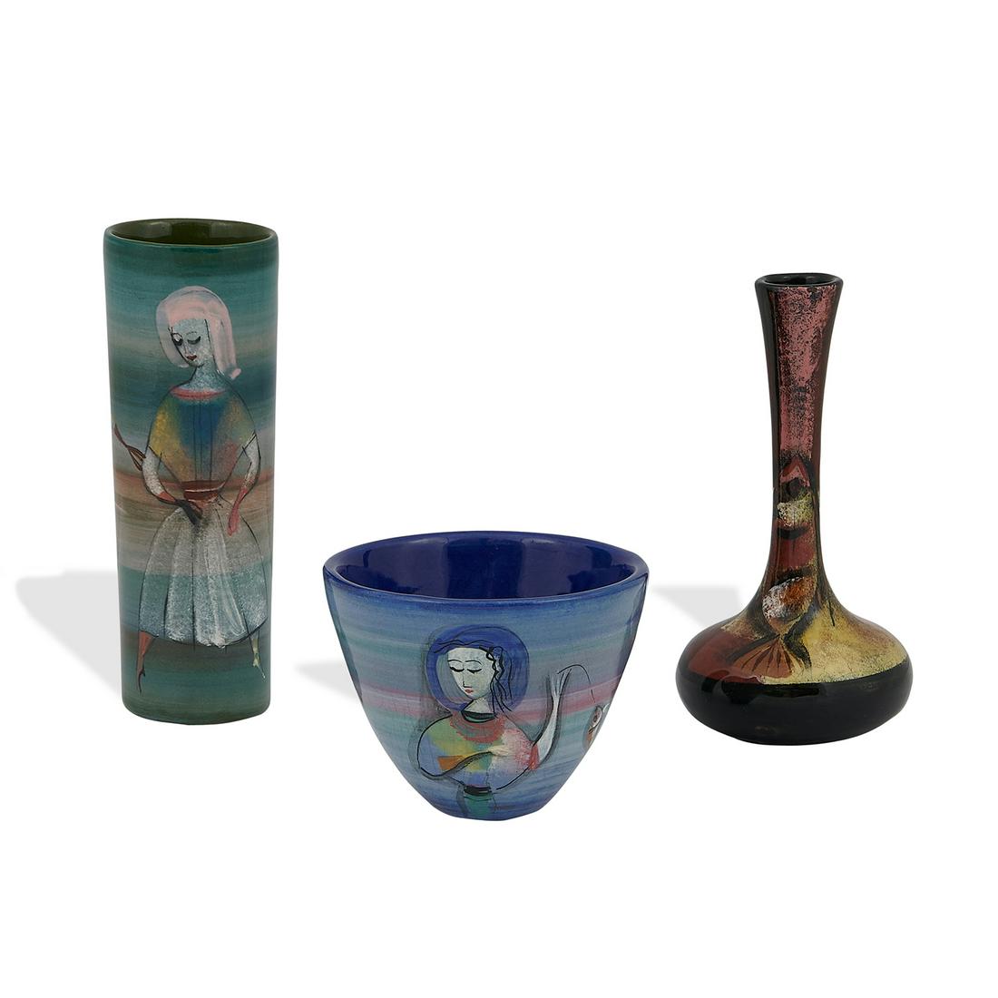 Polia Pillin vases, collection of three (1 of 3)