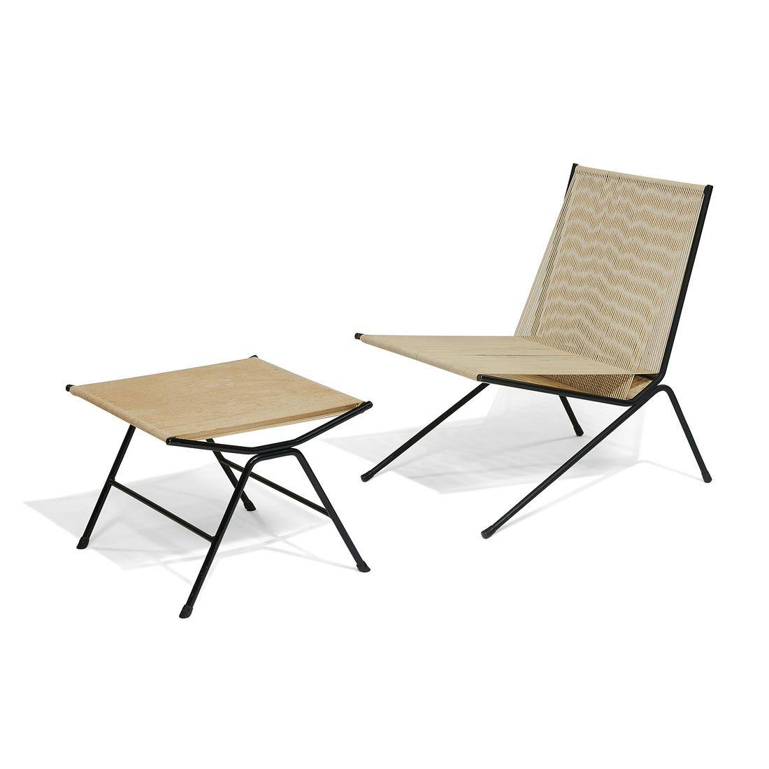 Allan Gould lounge chair and ottoman (1 of 1)