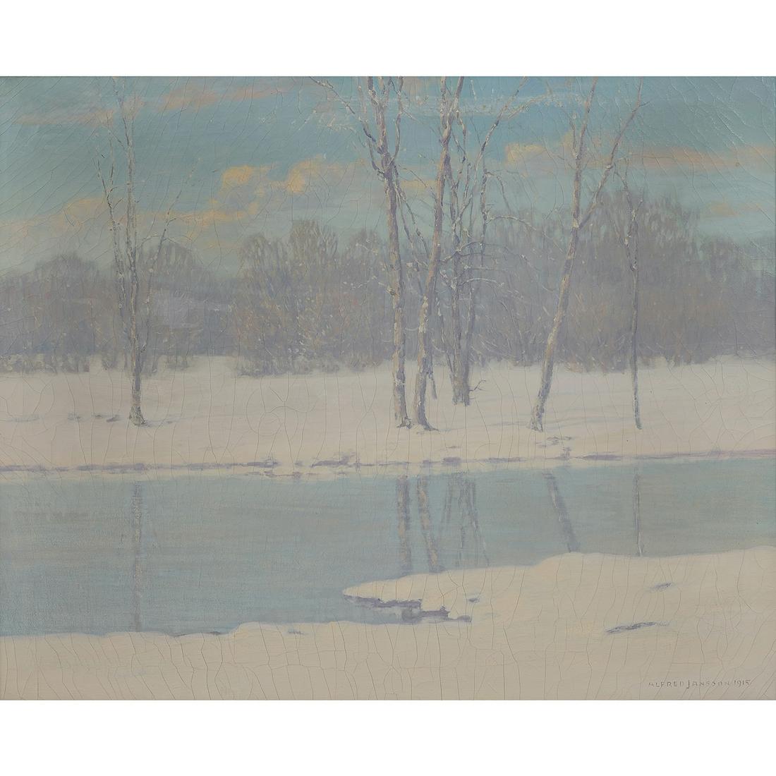 Alfred Jansson, The Creek, 1915, oil on canvas (1 of 2)