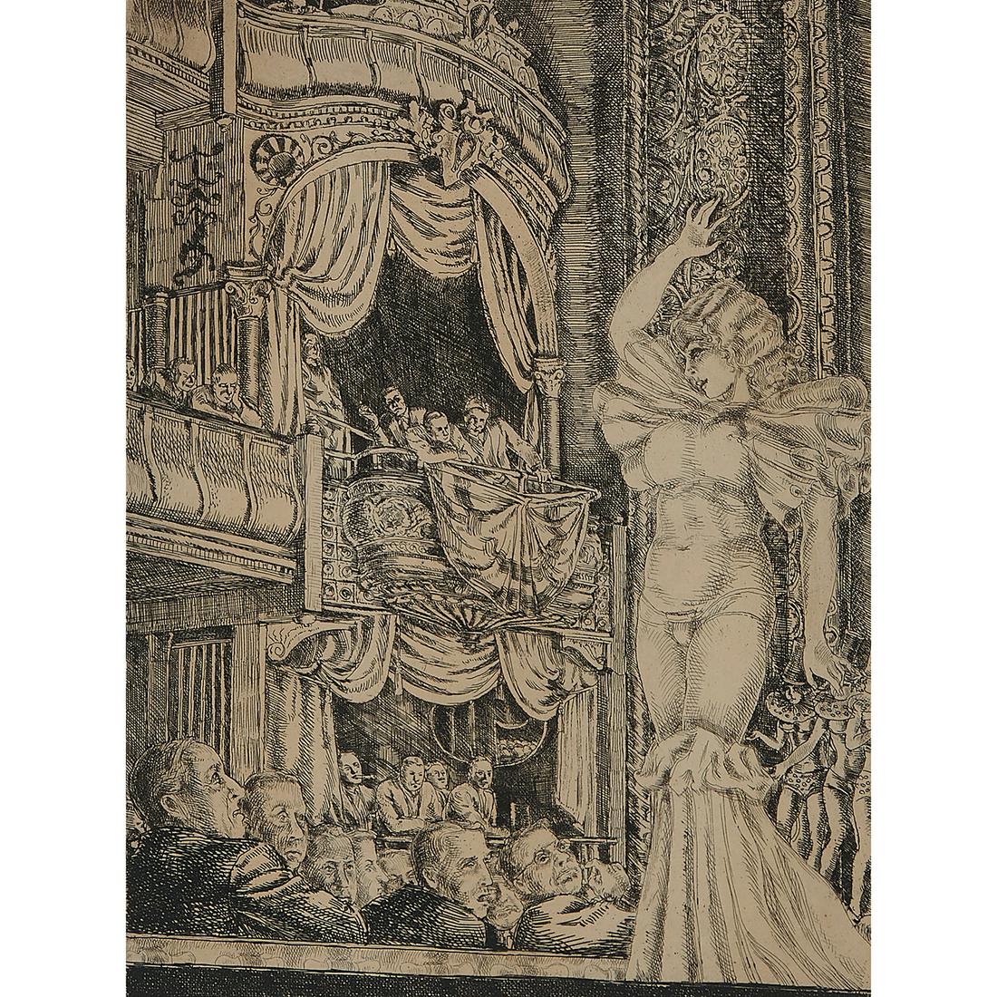 Reginald Marsh, Star Burlesk, 1933/69 (1 of 2)