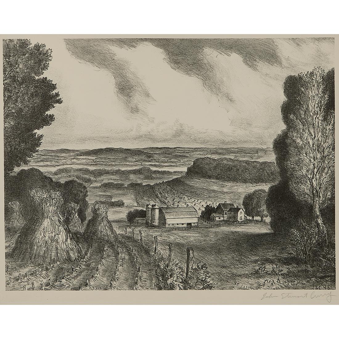 John Steuart Curry, Valley of the Wisconsin, 1945 (1 of 3)