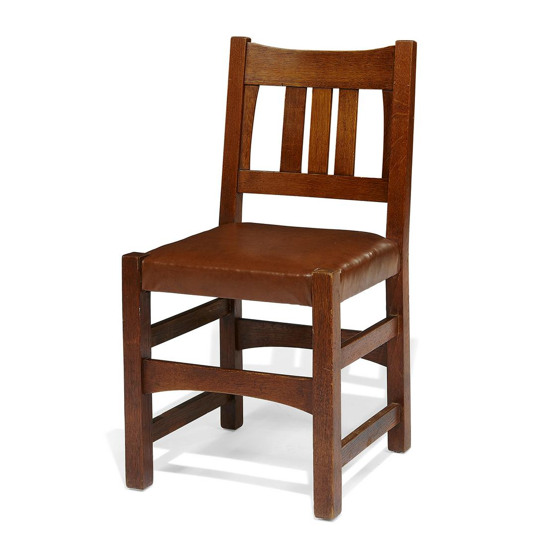 Gustav Stickley side chair (1 of 1)