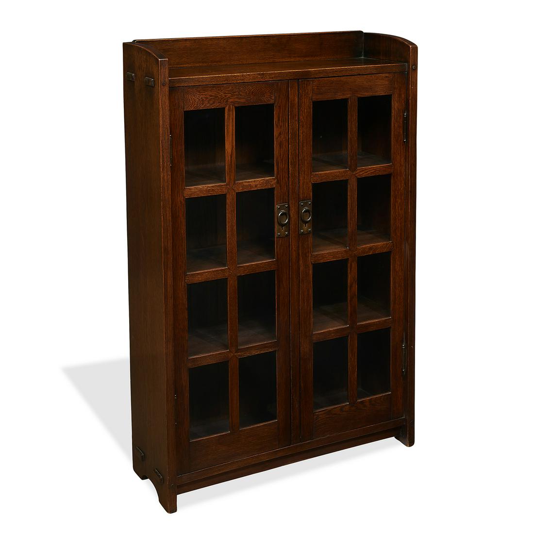 Gustav Stickley early bookcase, #542 (1 of 5)