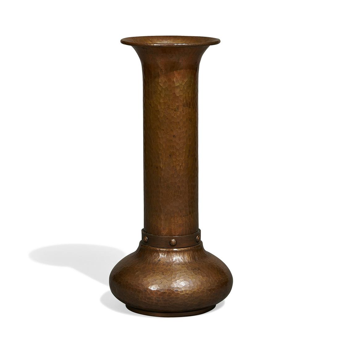The Roycrofters / Roycroft Tall Shaft vase (1 of 2)