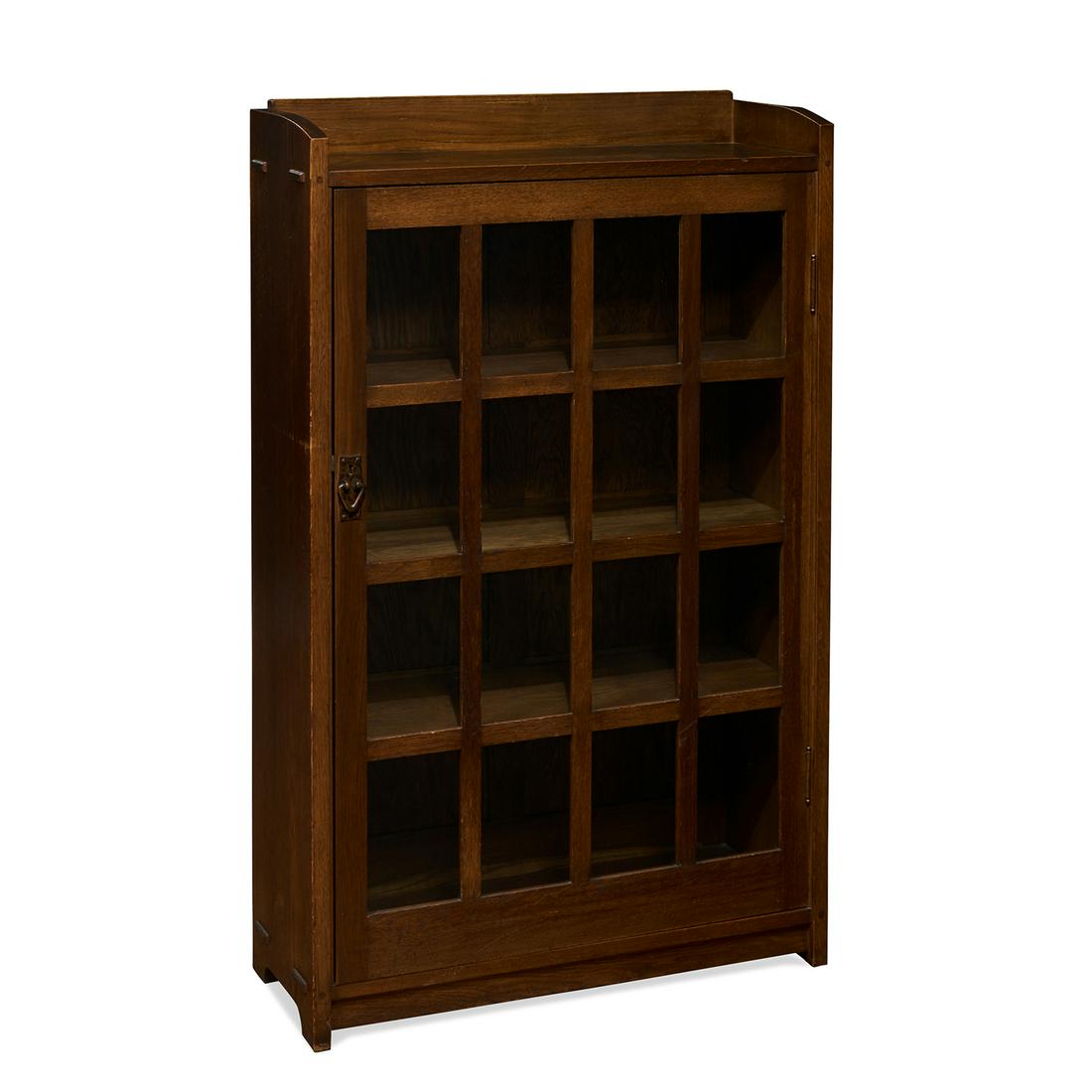 Gustav Stickley single-door bookcase, #715 (1 of 1)