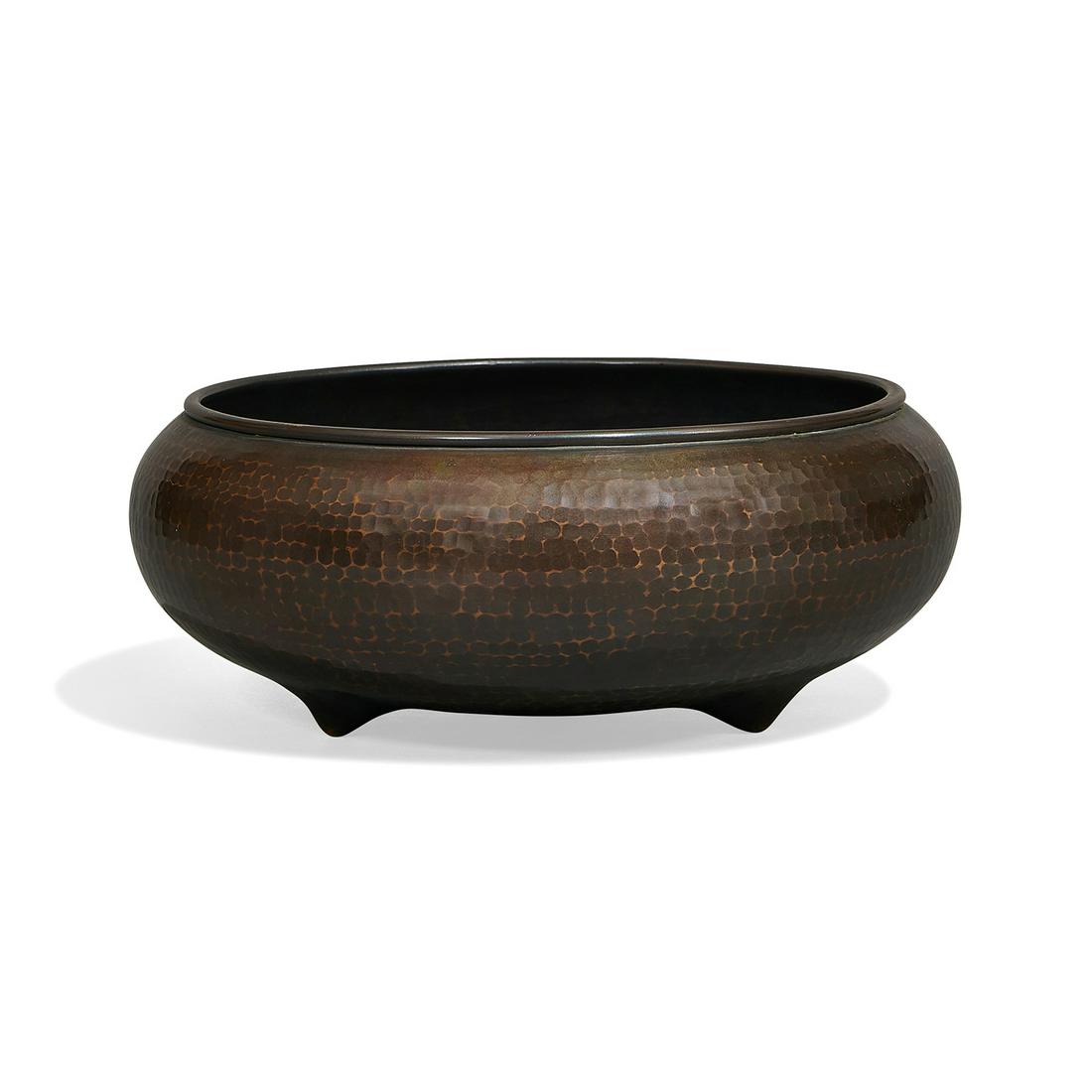 The Roycrofters / Roycroft footed bowl (1 of 1)