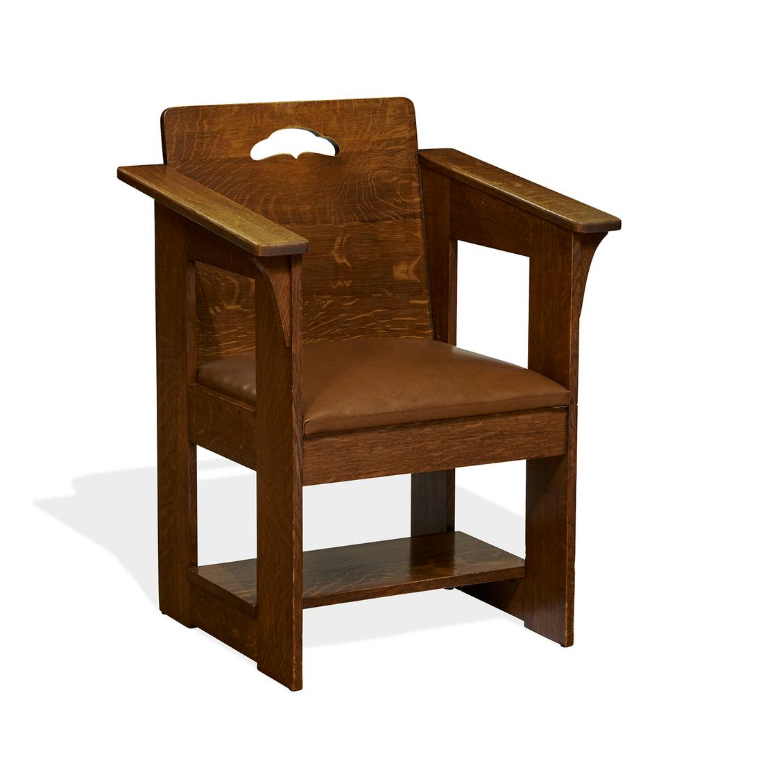 Charles P. Limbert Co. café chair, #500 (1 of 1)