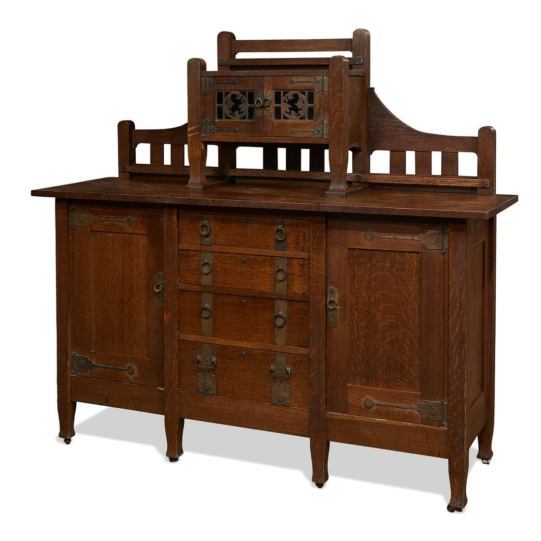 Stickley Brothers early sideboard, #8604 (1 of 1)