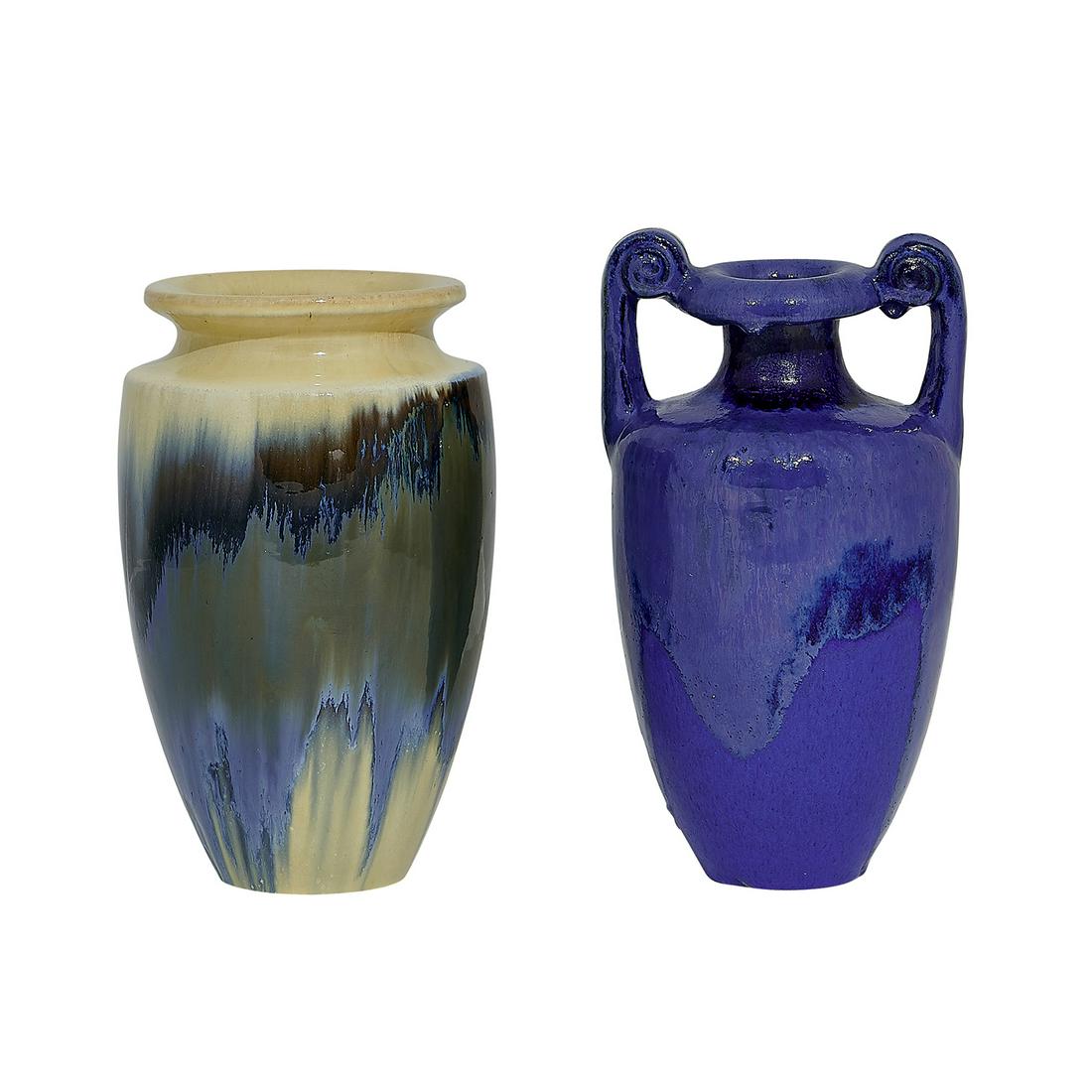 Fulper Pottery Co. vases, 2 (1 of 3)