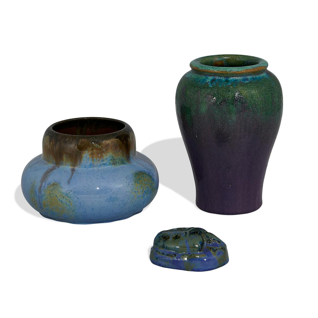 Fulper Pottery Co. group of 3 (1 of 3)