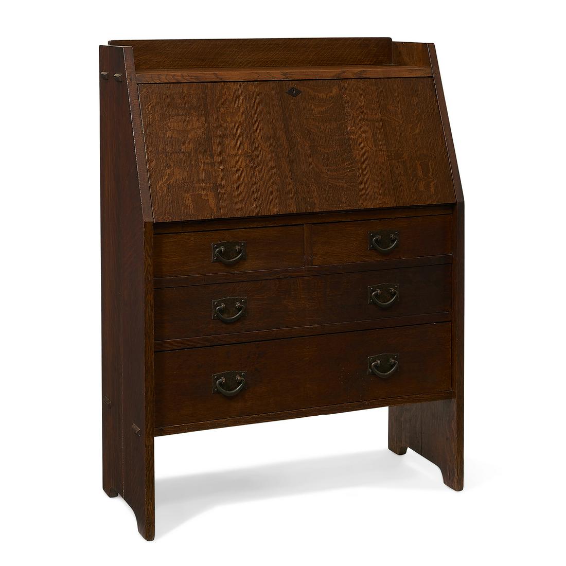 Gustav Stickley desk, #732 (1 of 2)