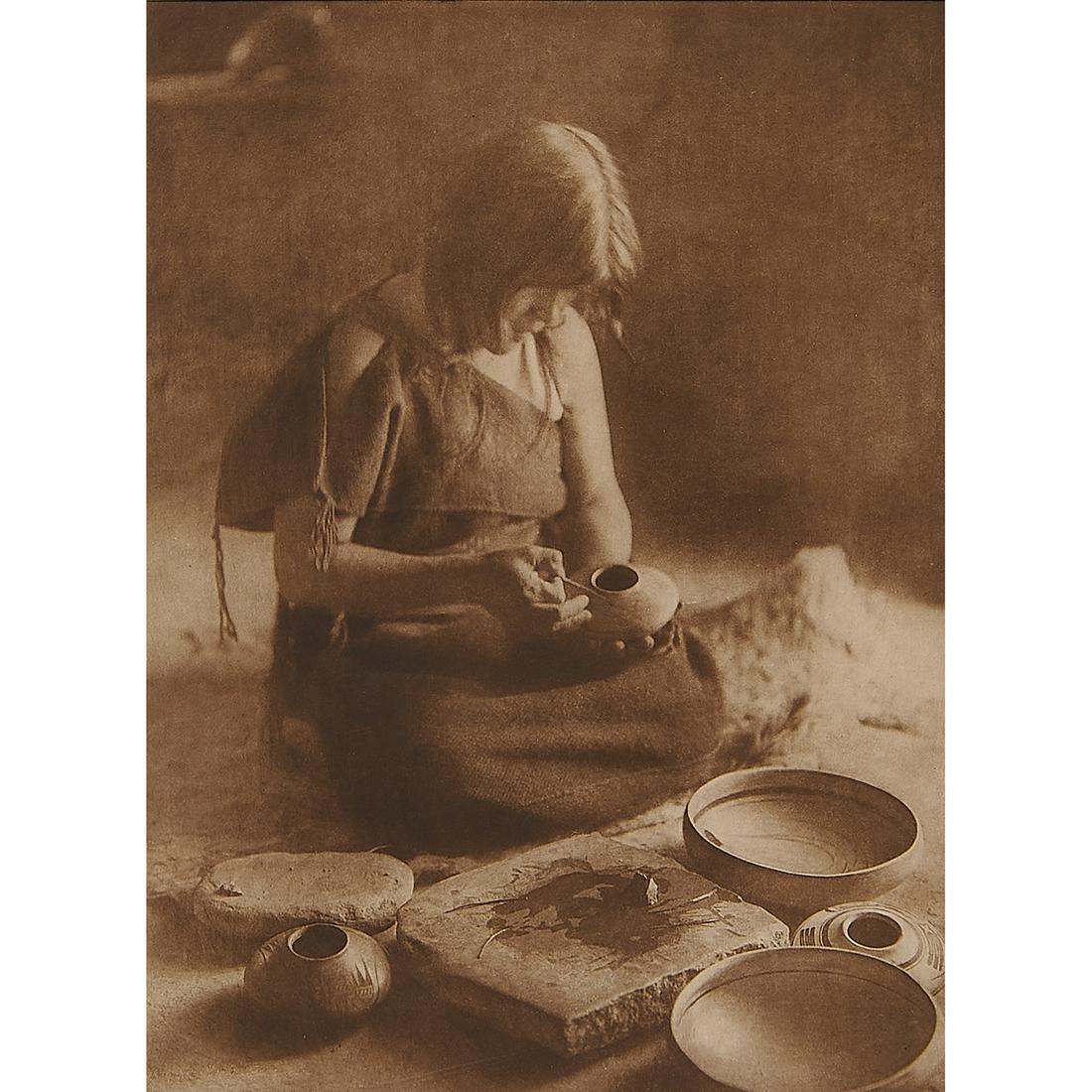 Edward Sheriff Curtis, The Potter, 1906 (1 of 2)