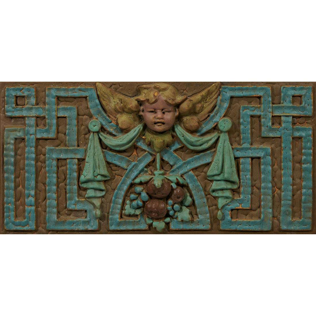 Rookwood Pottery architectural tile (1 of 3)