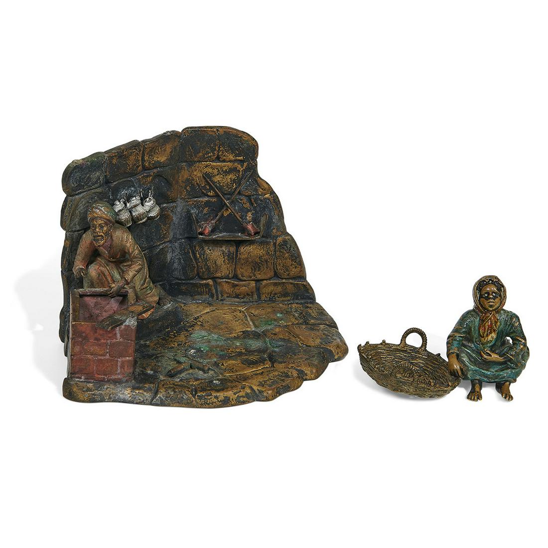 Franz Xaver Bergmann figural sculpture (1 of 5)