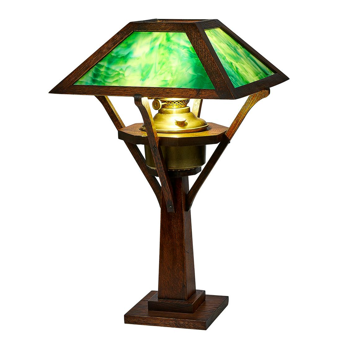American Arts & Crafts table lamp (1 of 2)