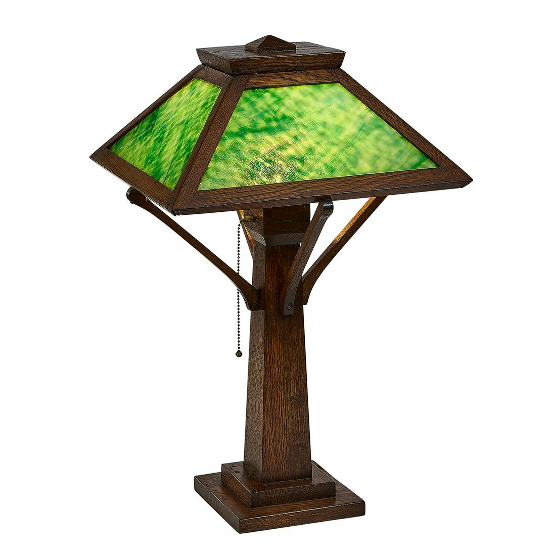 American Arts & Crafts table lamp (1 of 2)