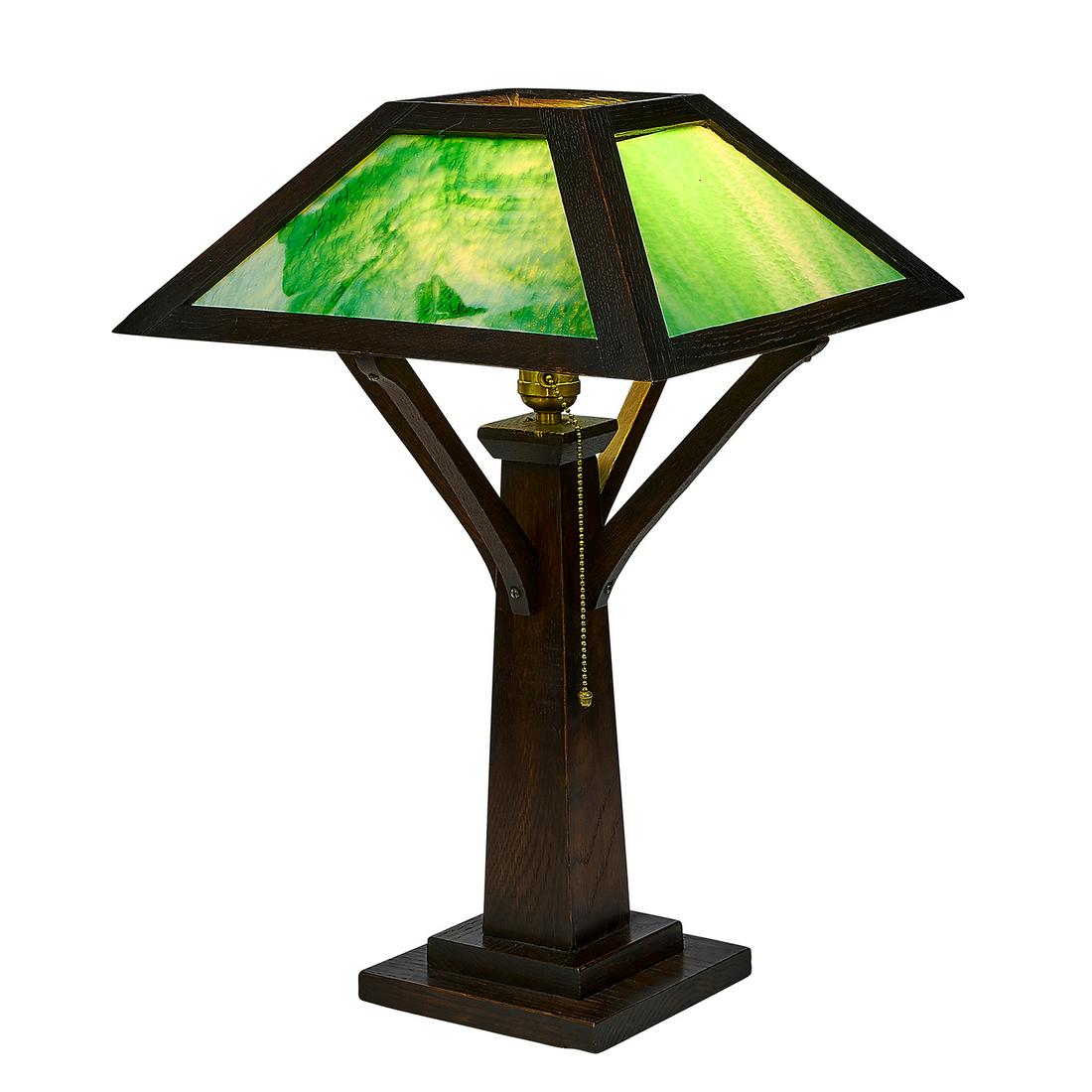 American Arts & Crafts table lamp (1 of 2)