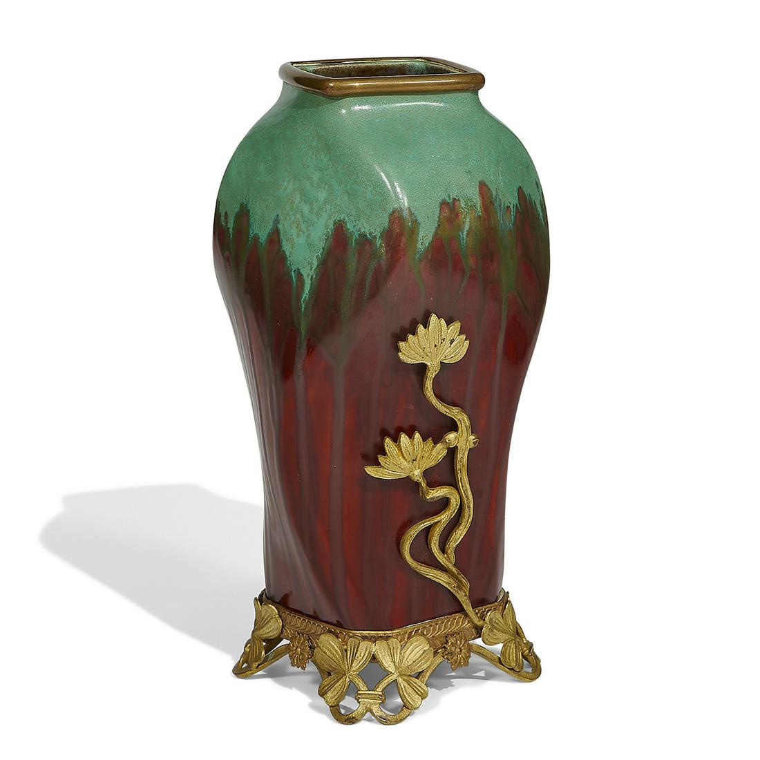 Wilhelm Schiller & Sons vase, shape number 14058B (1 of 4)