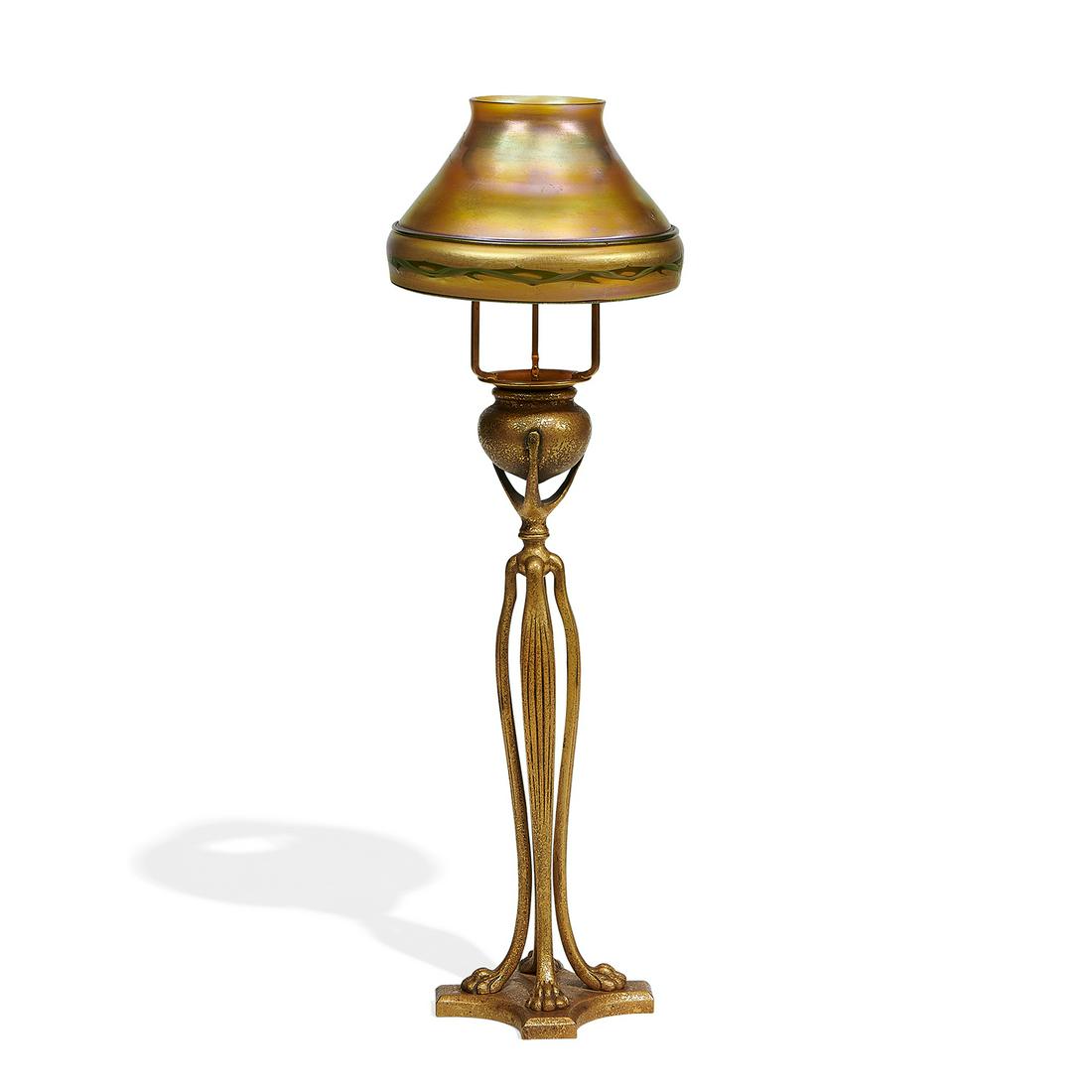 Louis C. Tiffany / Tiffany Studios candle lamp (1 of 3)