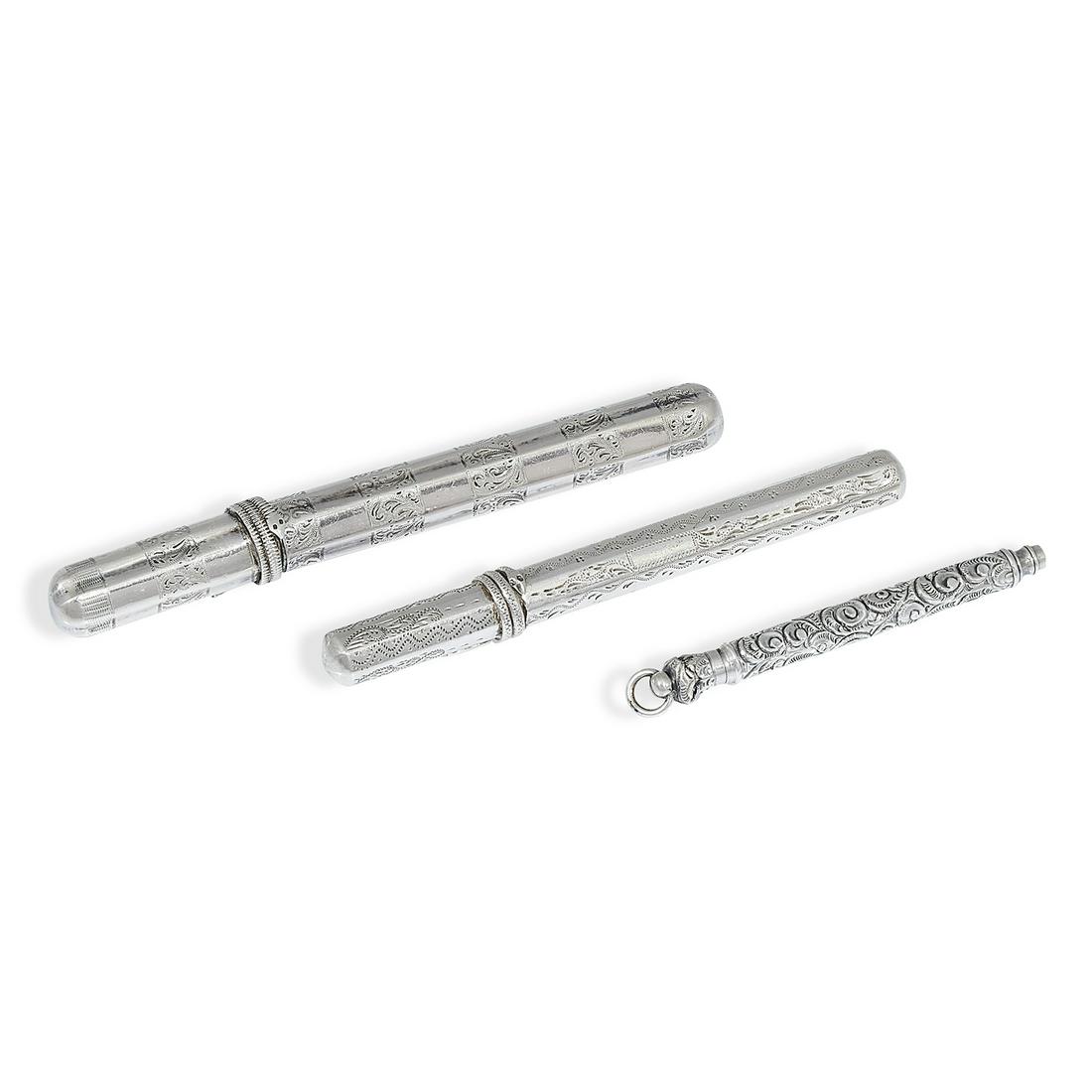 Dutch thermometer cases, two (1 of 3)