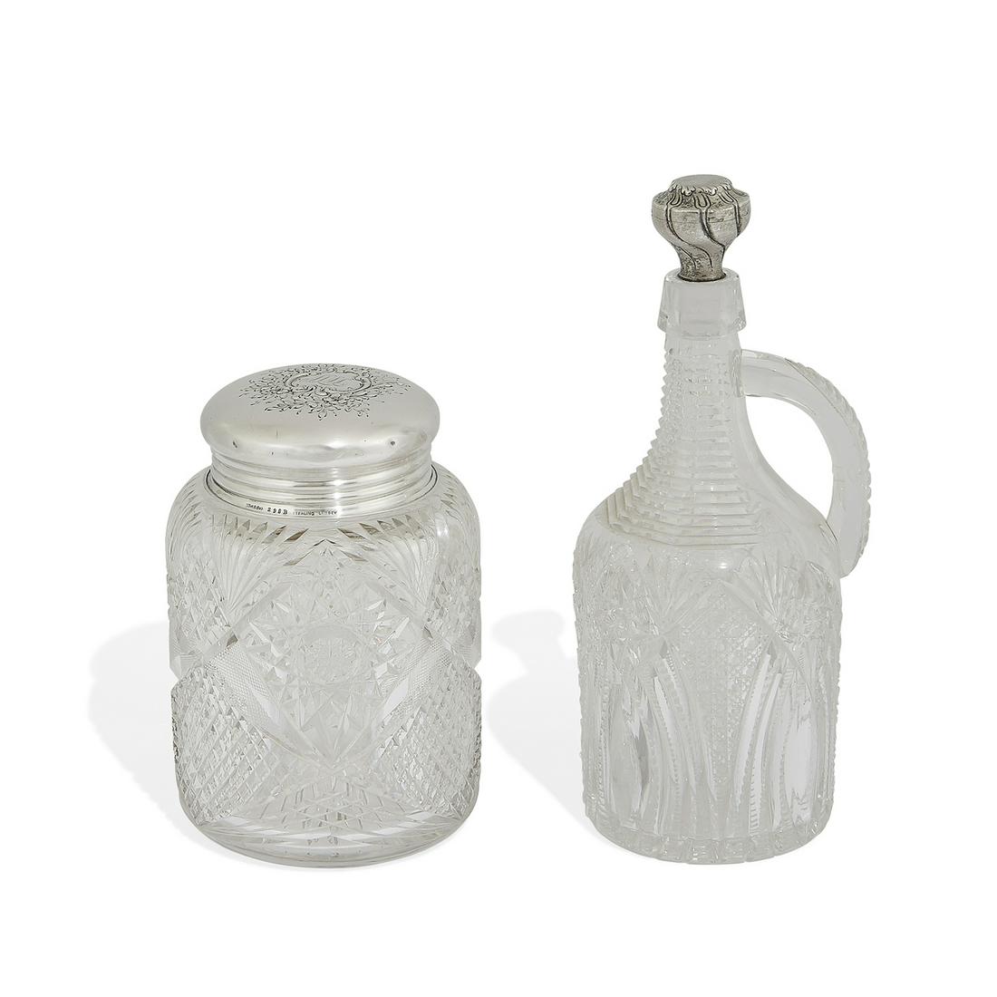 American Brilliant Cut Glass, two articles (1 of 3)