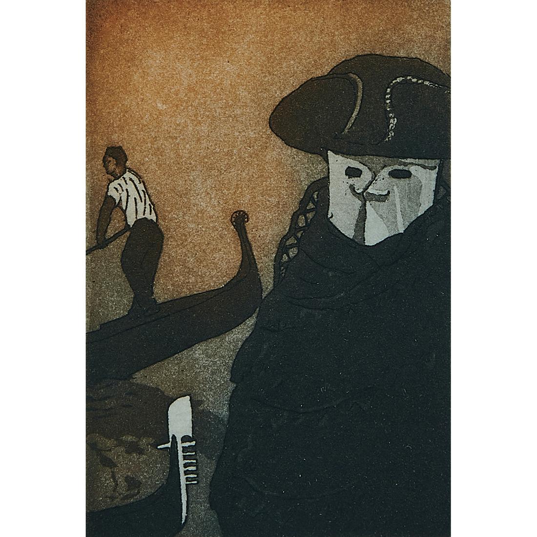 Carlo Baruffaldi, Untitled, 1997, color aquatint (1 of 2)