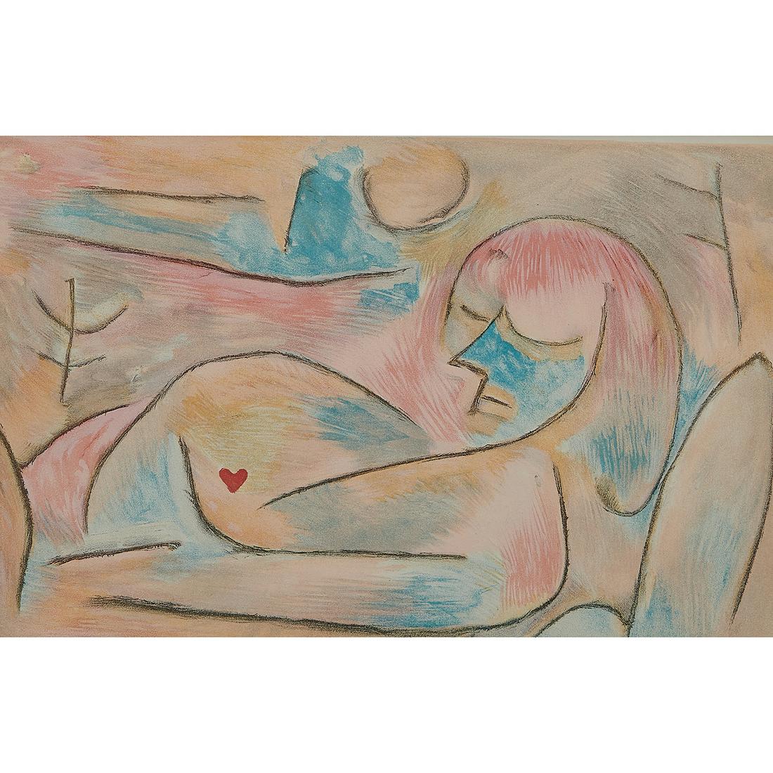 Paul Klee, Sonmeil d'hiver, 1938, lithograph (1 of 3)