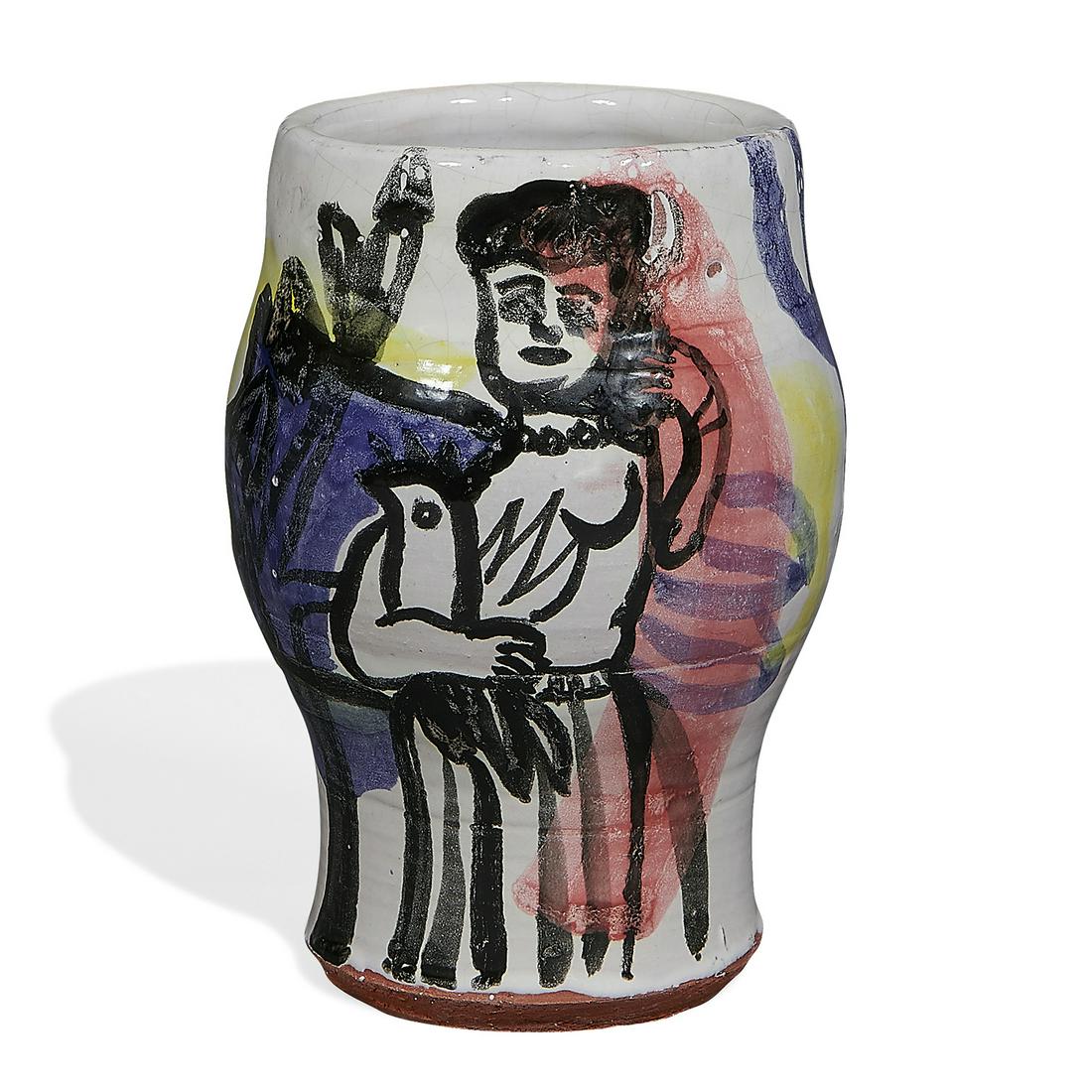 In the Style of Fernand Léger, Woman with Parrot (1 of 4)